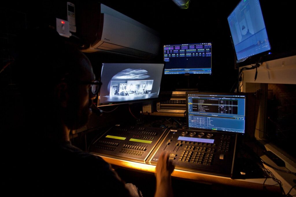 Console di regia luci